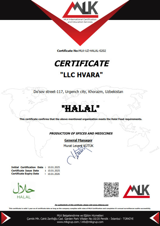 HALAL Certificate