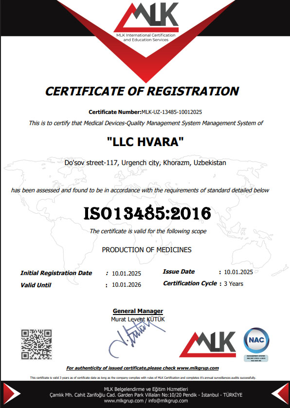 ISO 13485:2016